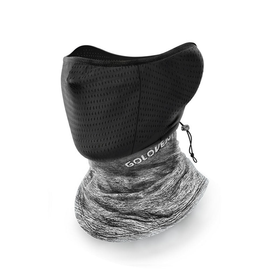 Summer Black Caps Running Scarf Anti-UV Headwear Bicycle Bandana Sports Fishing Mask Cover Magic Scarf ice silk