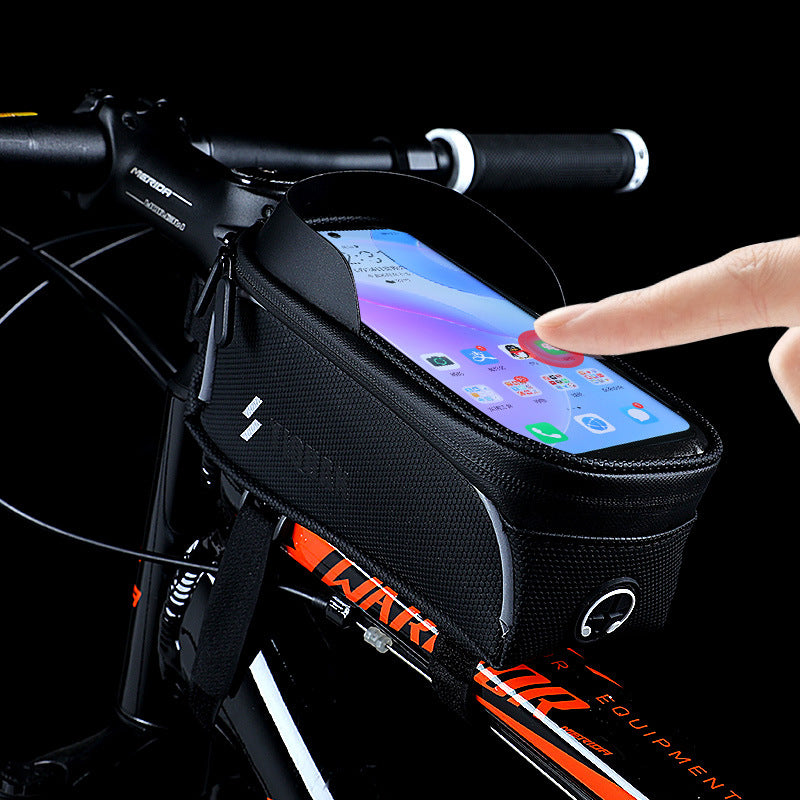Large Capacity Waterproof Touch Screen EVA Bicycle Phone Bag Cycling Equipment Bicycle Bag Cycling Bag