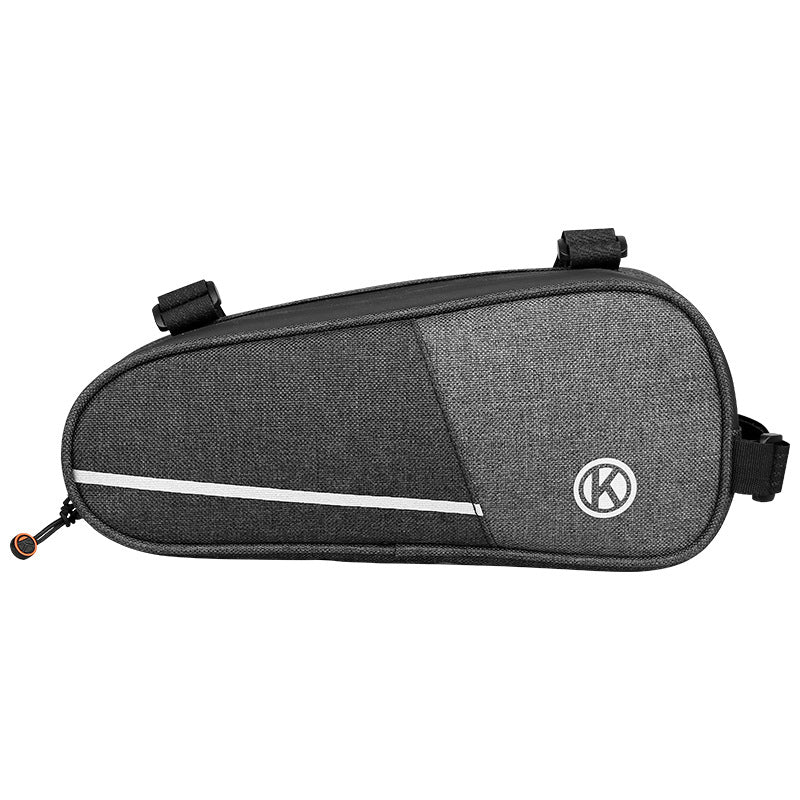 Riding Equipment Supplies Canvas Extended Riding Bag Upper Tube Beam Large Capacity Triangle Bicycle Bag