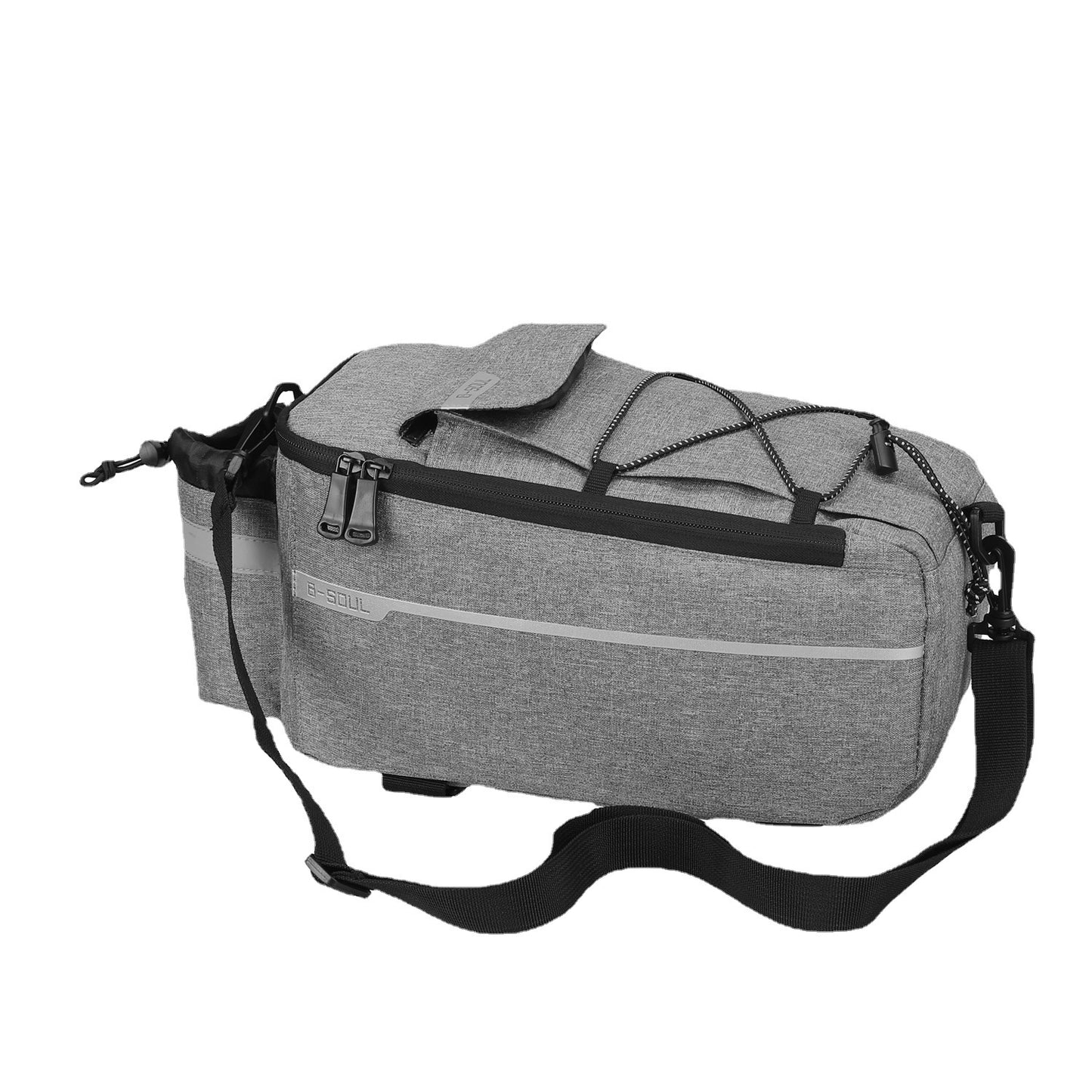 Mountain Rear Piggyback Electric Folding Shelf Bag Riding Equipment Camel Bag Accessories Rear Seat Bicycle Bag