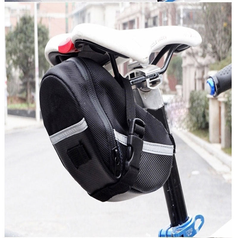 Bicycle Mountain Bike Saddle Bag Seat Post Rear Seat Bag Cushion Kit Cycling Equipment Accessories