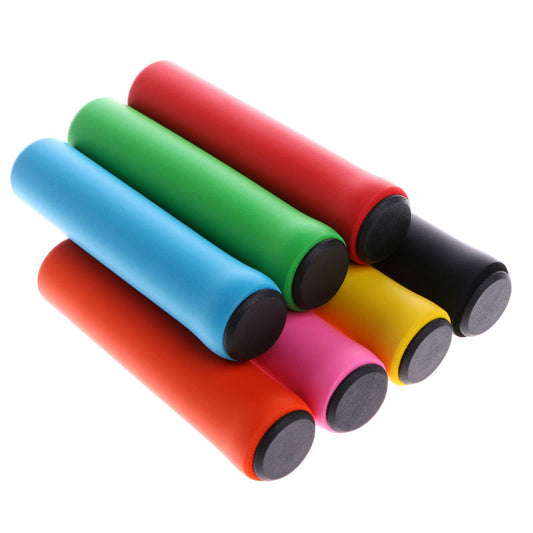 Silicone Handlebar Bicycle New Silicone Material Handlebar Mountain Bike Soft Sponge Handlebar Pair