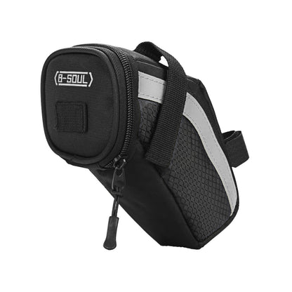 B-SOUL Bicycle Tail Bag Mountain Bike Tail Bag Road Car Seat Cushion Bag Saddle Bag Riding Equipment