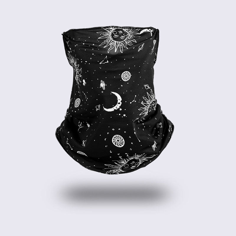 Ice Silk Ear-Mounted Mask Cycling Bicycle Sunscreen Sunshade Sports Neck Protection Breathable Neck Cover Men And Women Spring And Summer Scarf