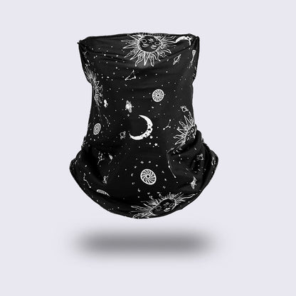 Ice Silk Ear-Mounted Mask Cycling Bicycle Sunscreen Sunshade Sports Neck Protection Breathable Neck Cover Men And Women Spring And Summer Scarf