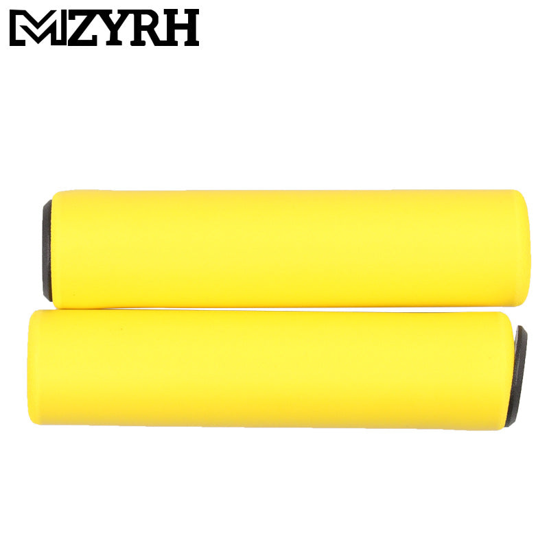Silicone Grip Bicycle Silicone Material Grip Mountain Bike Sponge Grip Riding Equipment
