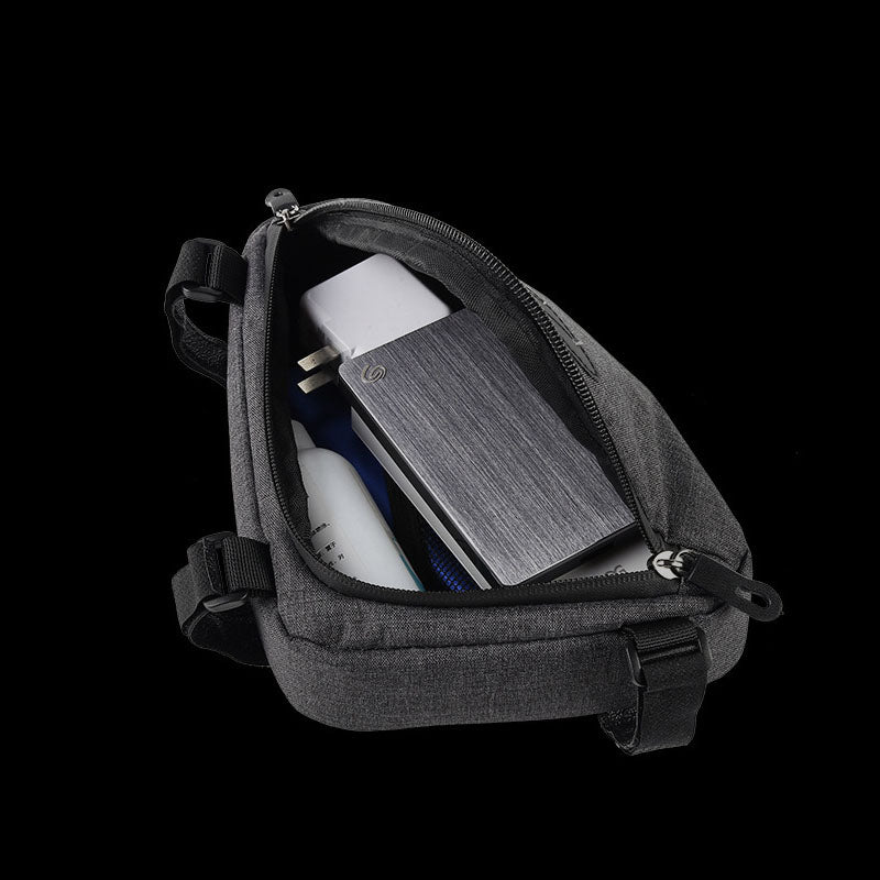 Neutral Reflective Bicycle Triangle Bag Mountain Bike Tool Bag Bicycle Down Tube Bag Riding Front Beam Bag