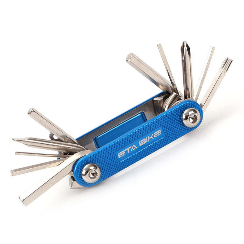 Bicycle Repair Combination Tool Multi-Function Mountain Bike Bicycle Eleven-In-One Combination Repair Tool