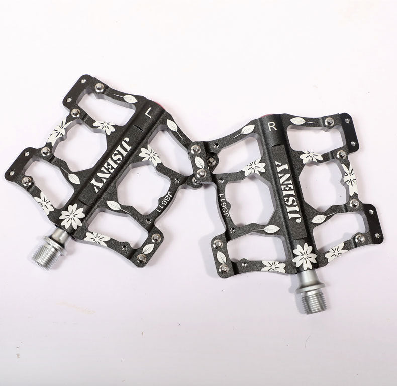 Bicycle Pedal Three Peilin Mountain Bike Road Bike Pedal Aluminum Alloy Three Bearings