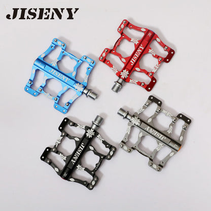 Bicycle Pedal Three Peilin Mountain Bike Road Bike Pedal Aluminum Alloy Three Bearings