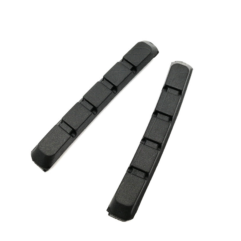 AQQ 1 Pair Mountain Bike Bicycle Brake Pads Bicycle Braking V Brake Holder Shoes Rubber Blocks Durable Cycling Accessories