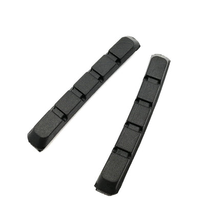 AQQ 1 Pair Mountain Bike Bicycle Brake Pads Bicycle Braking V Brake Holder Shoes Rubber Blocks Durable Cycling Accessories