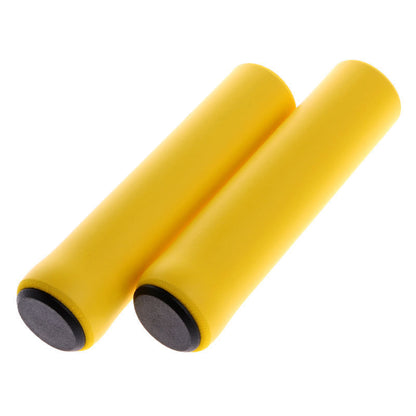 Silicone Handlebar Bicycle New Silicone Material Handlebar Mountain Bike Soft Sponge Handlebar Pair