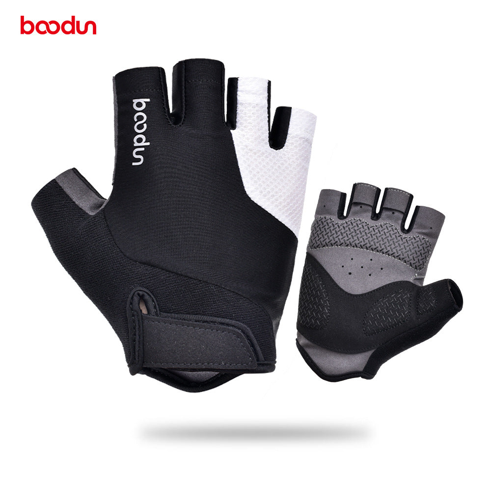 Cycling Gloves Outdoor Non-Slip Bicycle Half-Finger Shock Absorption Breathable Cooling Cycling Gloves
