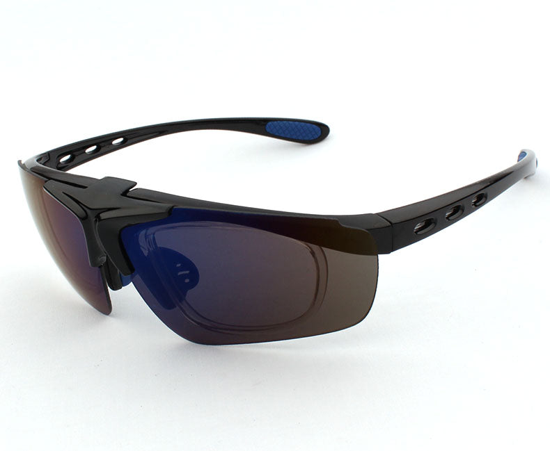 Men's Cycling Glasses Bicycle Outdoor Sports Glasses Sunglasses Flip Sunglasses 821