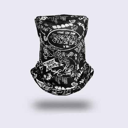 Ice Silk Ear-Mounted Mask Cycling Bicycle Sunscreen Sunshade Sports Neck Protection Breathable Neck Cover Men And Women Spring And Summer Scarf
