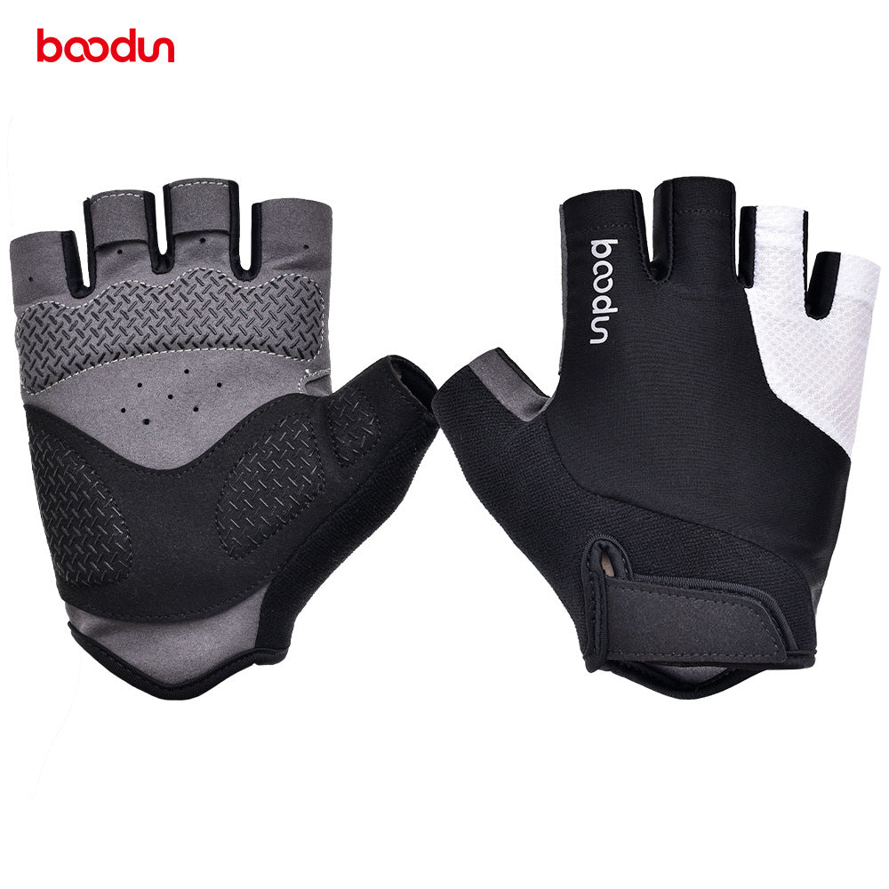 Cycling Gloves Outdoor Non-Slip Bicycle Half-Finger Shock Absorption Breathable Cooling Cycling Gloves