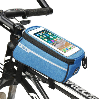 Mountain Bike Bag Front Beam Bag Bicycle Bag Road Car Front Bag Riding Equipment Saddle Bag Upper Tube Bag