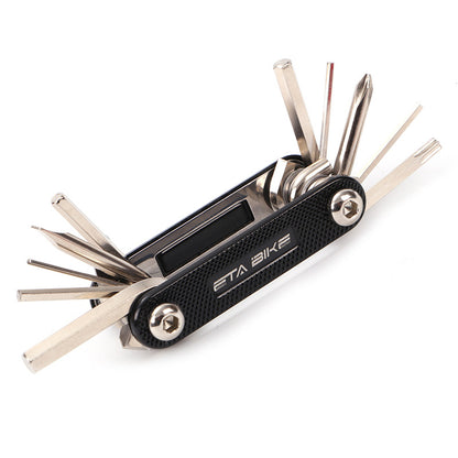 Bicycle Repair Combination Tool Multi-Function Mountain Bike Bicycle Eleven-In-One Combination Repair Tool