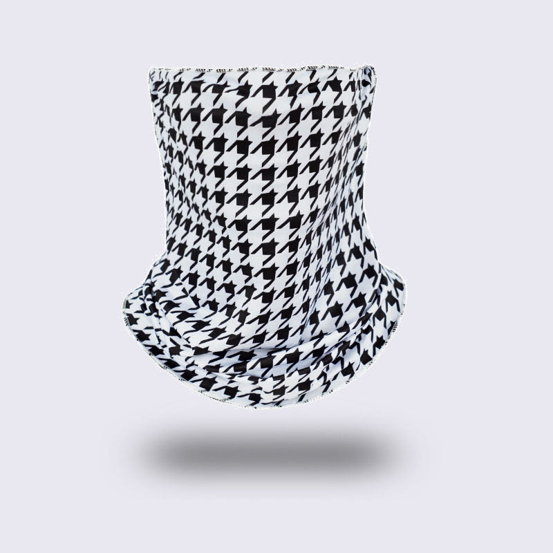 Ice Silk Ear-Mounted Mask Cycling Bicycle Sunscreen Sunshade Sports Neck Protection Breathable Neck Cover Men And Women Spring And Summer Scarf