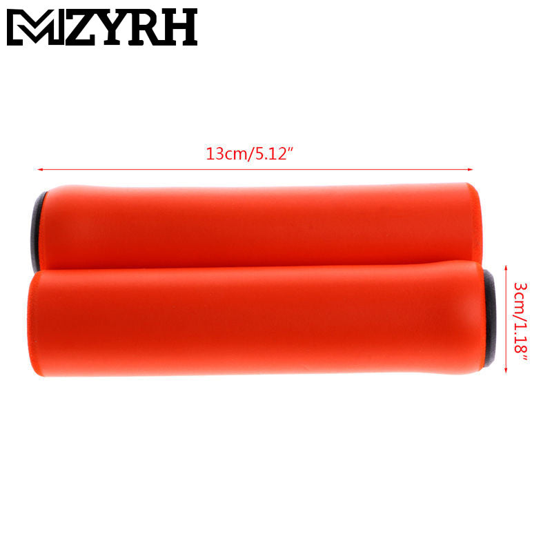 Silicone Grip Bicycle Silicone Material Grip Mountain Bike Sponge Grip Riding Equipment