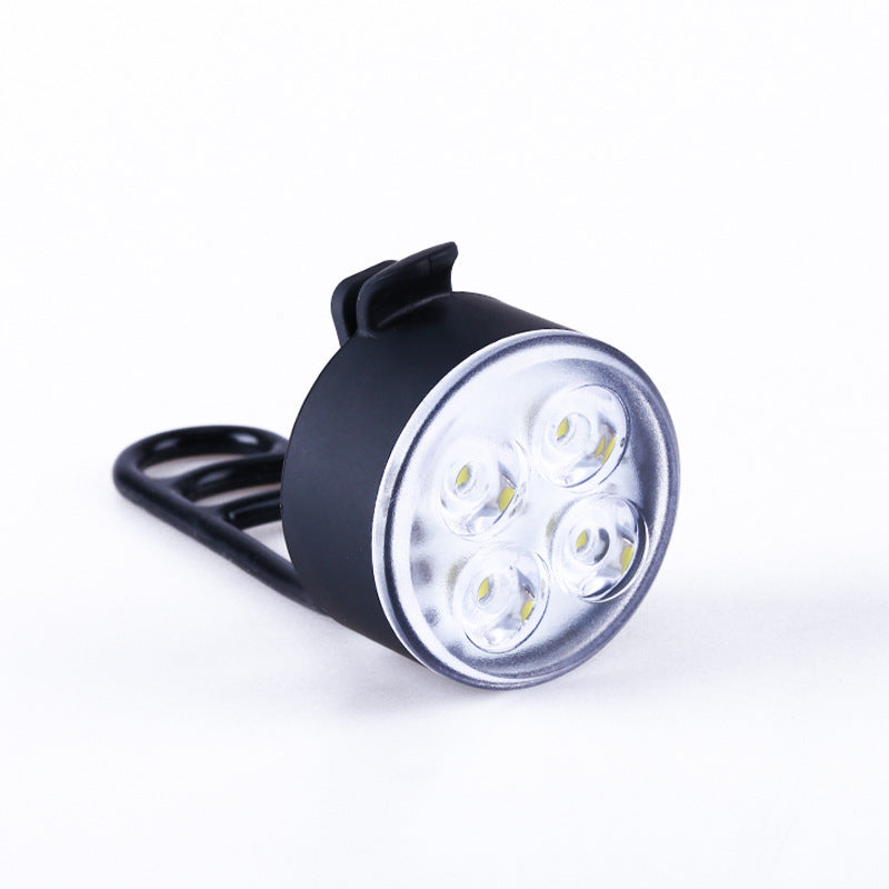 Bicycle Light Mountain Bike USB Charging Headlight Warning Set Tail Light Riding Accessories Four Lights