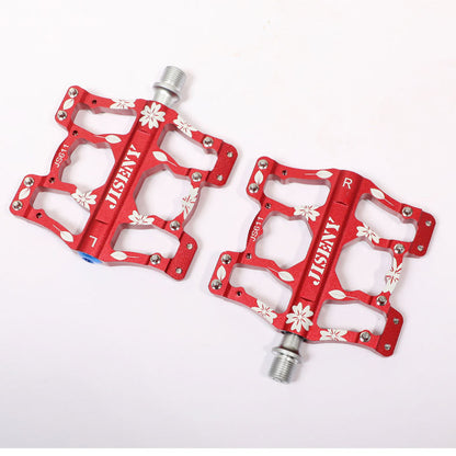 Bicycle Pedal Three Peilin Mountain Bike Road Bike Pedal Aluminum Alloy Three Bearings