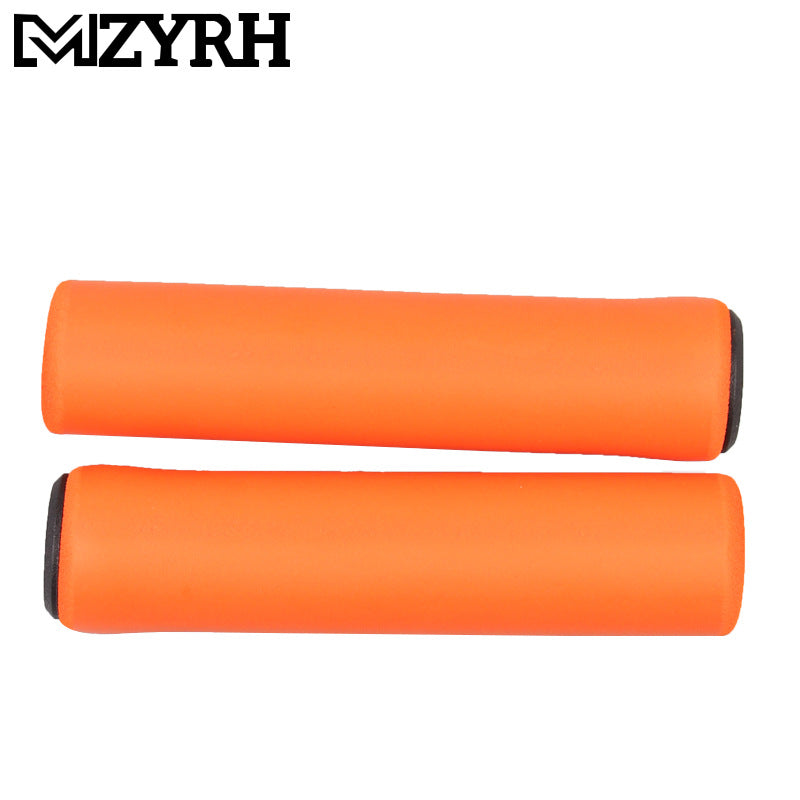Silicone Grip Bicycle Silicone Material Grip Mountain Bike Sponge Grip Riding Equipment