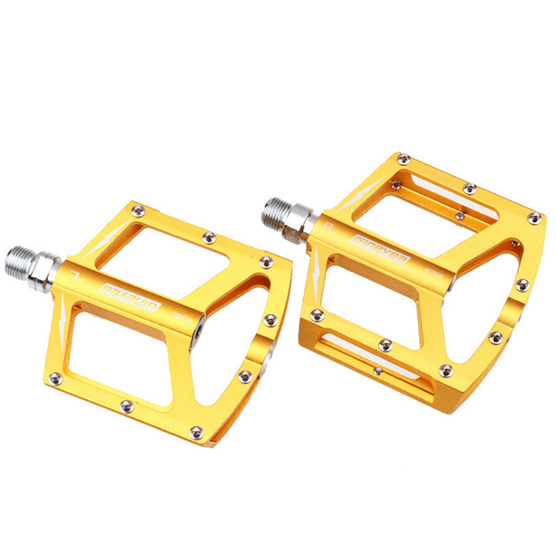 Gineyea Aluminum Alloy Bearing Pedal Peilin Pedal Bicycle Mountain Bike Pedal Bicycle Parts