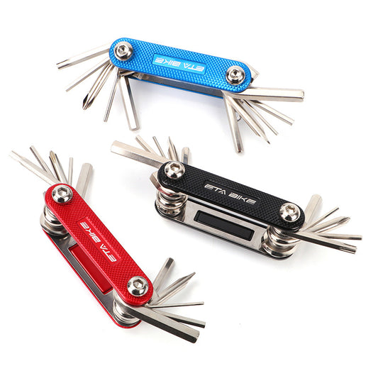 Bicycle Repair Combination Tool Multi-Function Mountain Bike Bicycle Eleven-In-One Combination Repair Tool