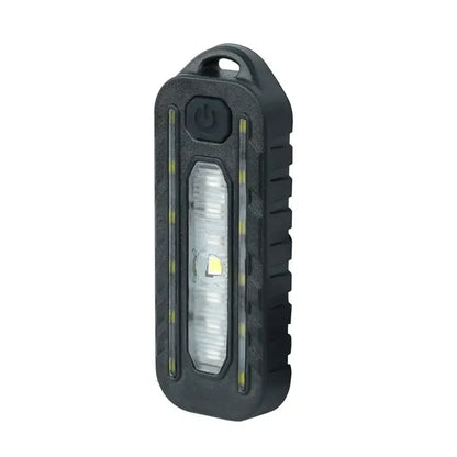 Mini LED Flashlight USB Rechargeable Bike Light Portable Pocket Flashlight Keychain Lamp Bicycle Taillight Flash Warning Light