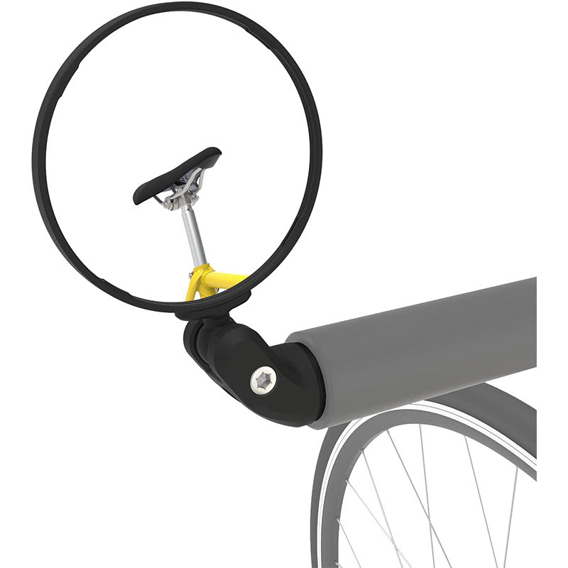 Bicycle Rearview Mirror 360 Degree Rotating Acrylic Lens Large Round Mountain Bike Mirror