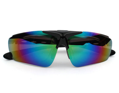 Men's Cycling Glasses Bicycle Outdoor Sports Glasses Sunglasses Flip Sunglasses 821