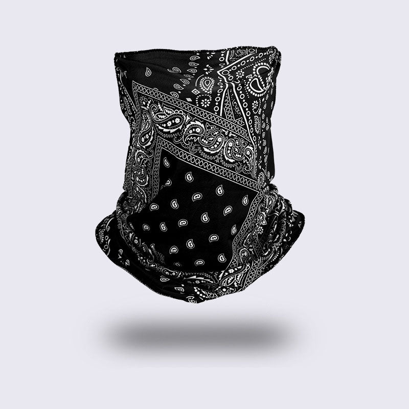 Ice Silk Ear-Mounted Mask Cycling Bicycle Sunscreen Sunshade Sports Neck Protection Breathable Neck Cover Men And Women Spring And Summer Scarf