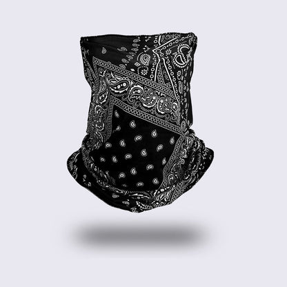 Ice Silk Ear-Mounted Mask Cycling Bicycle Sunscreen Sunshade Sports Neck Protection Breathable Neck Cover Men And Women Spring And Summer Scarf