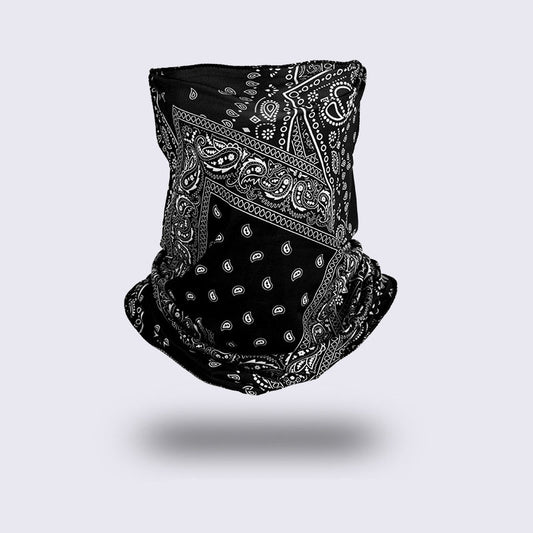 Ice Silk Ear-Mounted Mask Cycling Bicycle Sunscreen Sunshade Sports Neck Protection Breathable Neck Cover Men And Women Spring And Summer Scarf