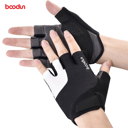 Cycling Gloves Outdoor Non-Slip Bicycle Half-Finger Shock Absorption Breathable Cooling Cycling Gloves