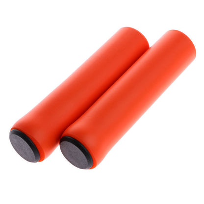 Silicone Handlebar Bicycle New Silicone Material Handlebar Mountain Bike Soft Sponge Handlebar Pair