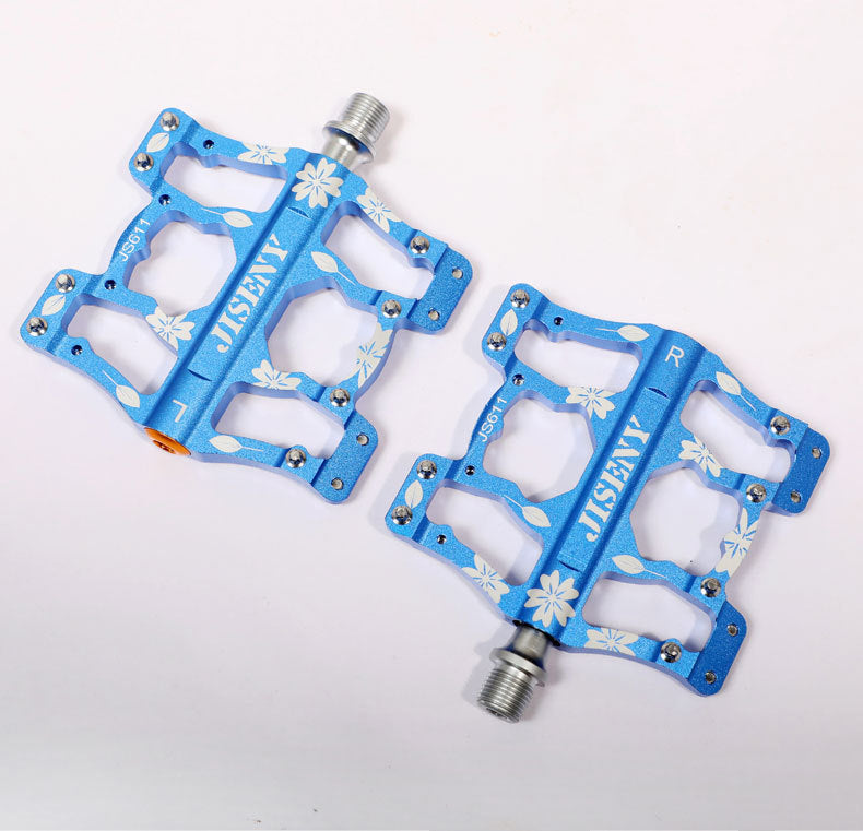 Bicycle Pedal Three Peilin Mountain Bike Road Bike Pedal Aluminum Alloy Three Bearings