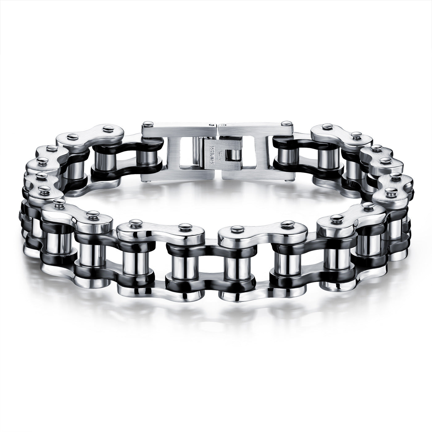 Bracelet Titanium Steel Men's Bracelet Rock Personality Motorcycle Chain Bicycle Bracelet