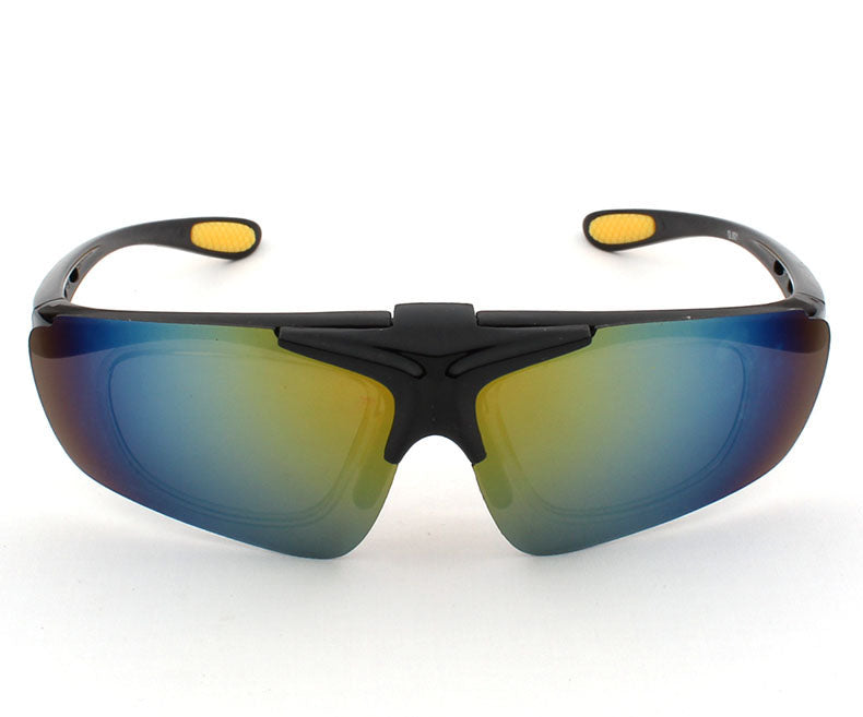 Men's Cycling Glasses Bicycle Outdoor Sports Glasses Sunglasses Flip Sunglasses 821