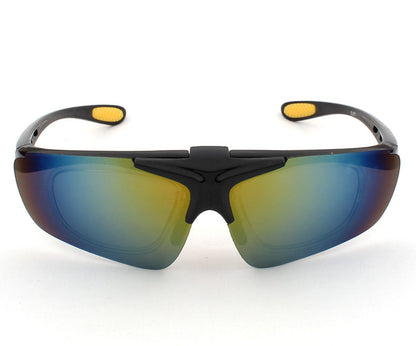 Men's Cycling Glasses Bicycle Outdoor Sports Glasses Sunglasses Flip Sunglasses 821