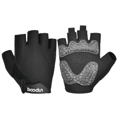 Spring And Summer New Outdoor Cycling Gloves Half Finger Stitching Silicone Bicycle Gloves