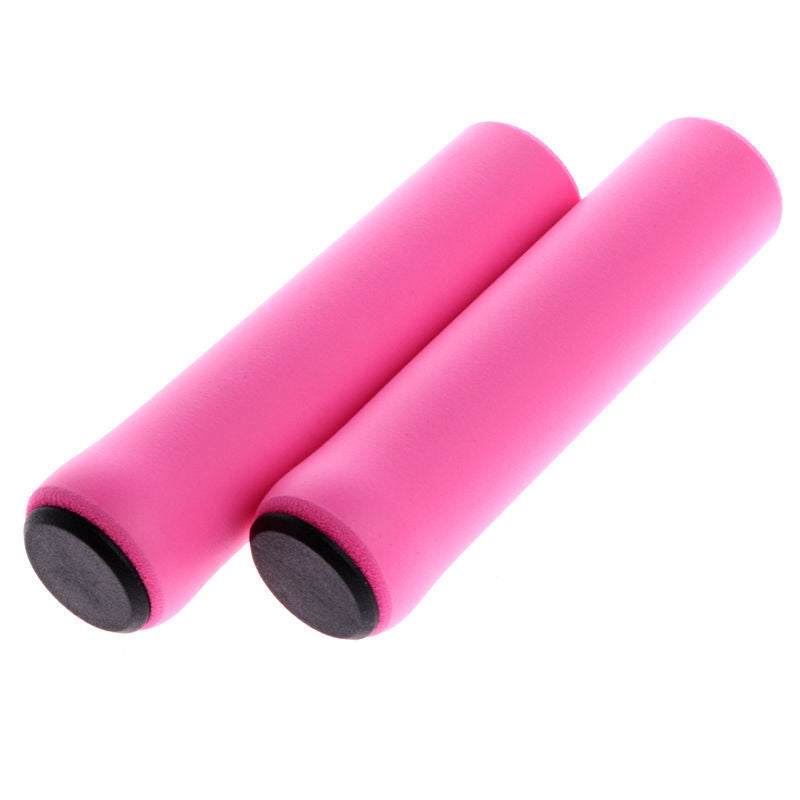 Silicone Handlebar Bicycle New Silicone Material Handlebar Mountain Bike Soft Sponge Handlebar Pair
