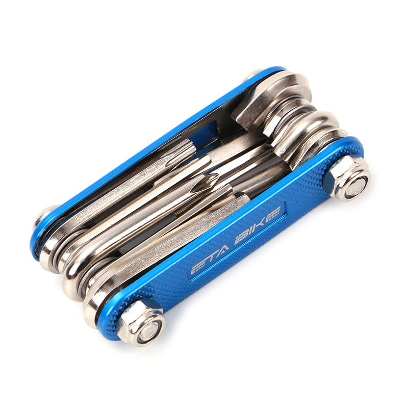 Bicycle Repair Combination Tool Multi-Function Mountain Bike Bicycle Eleven-In-One Combination Repair Tool