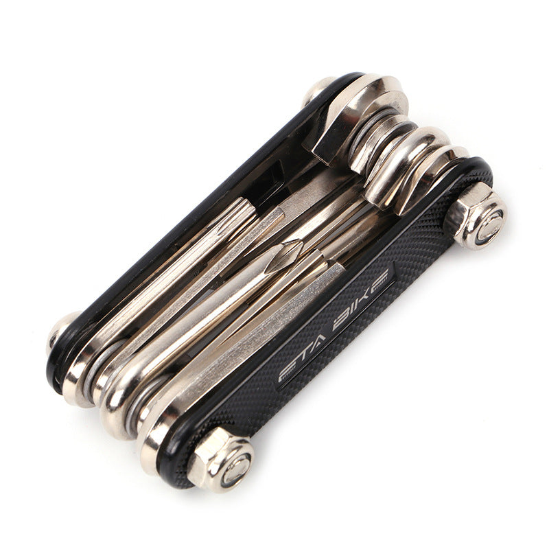 Bicycle Repair Combination Tool Multi-Function Mountain Bike Bicycle Eleven-In-One Combination Repair Tool