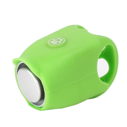 Bicycle Bell Electronic Horn Bike Accessories Mountain Bike Bell Silicone Horn Riding Equipment