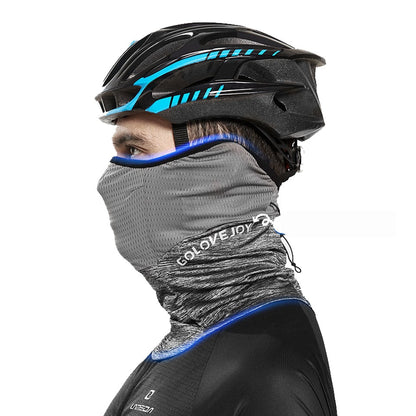 Summer Black Caps  Running Scarf Anti-UV Headwear Bicycle Bandana Sports Fishing Mask Cover Magic Scarf ice silk