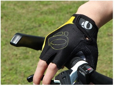 Half Finger Gloves Bicycle Road Bike Cycling Shockproof Gloves Cycling Silicone Short Finger Gloves