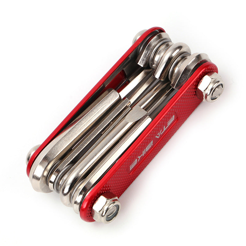 Bicycle Repair Combination Tool Multi-Function Mountain Bike Bicycle Eleven-In-One Combination Repair Tool